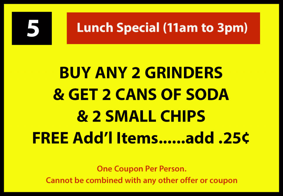 EMPIRE PIZZA MERIDEN | COUPONS